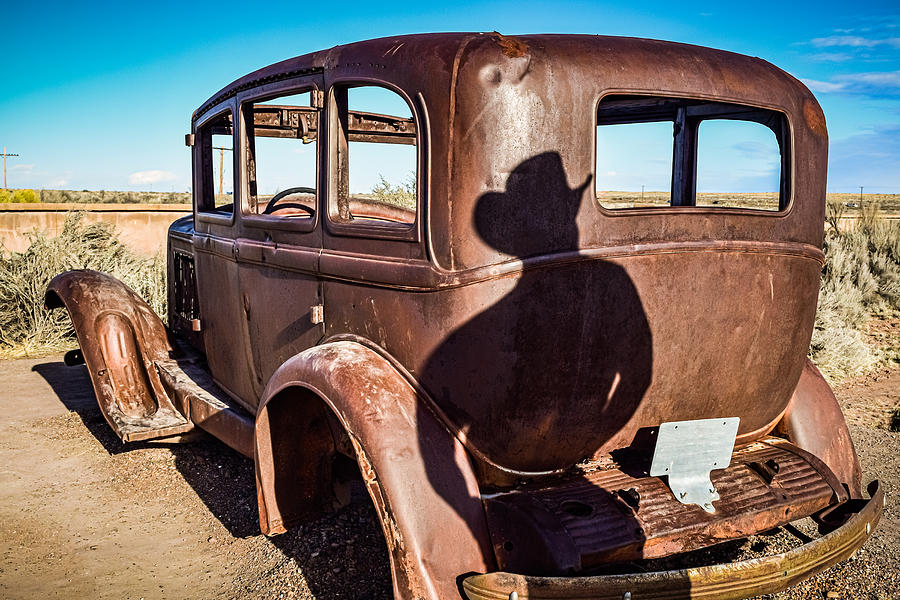 Broken Down On Route 66 Photograph