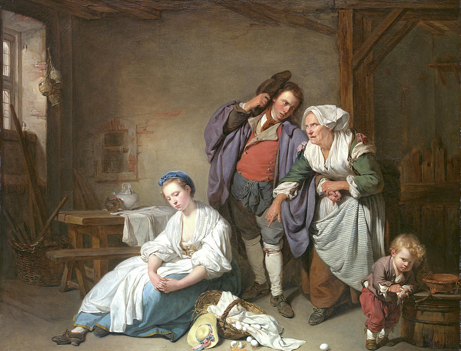 Family Painting - Broken Eggs                                             by Long Shot