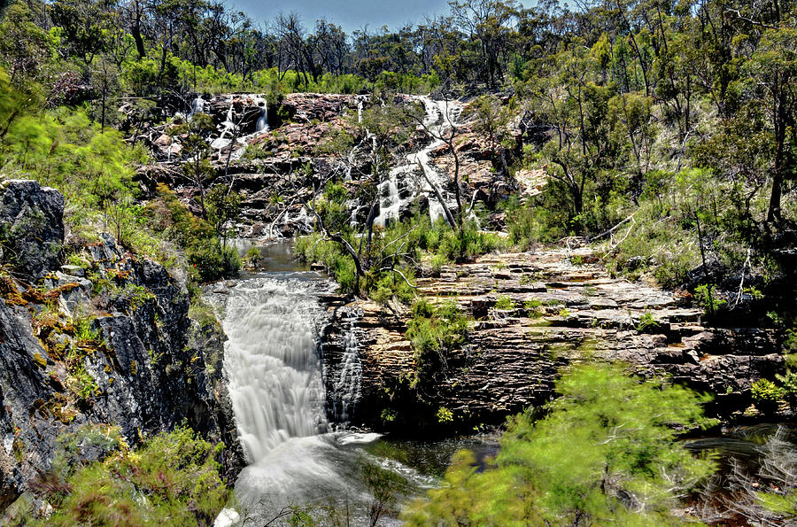 Broken Falls Photograph by Damian Morphou Broken Falls Photograph by Damian Morphou