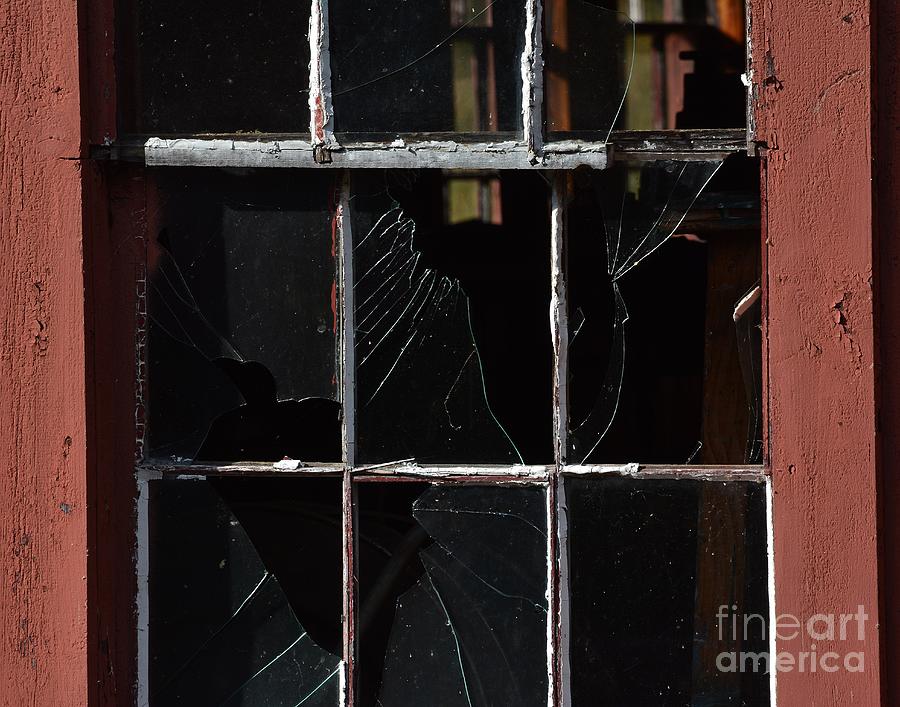Broken Glass Photograph by Steve Brown