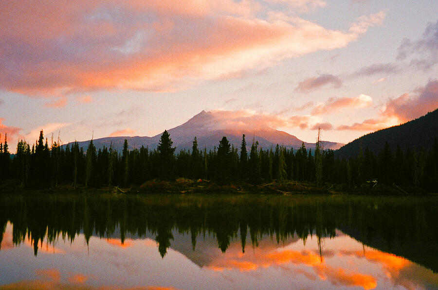 Sunset Photograph - Broken Top at Sunrise by Alex Hinson Sunset Photograph - Broken Top at Sunrise by Alex Hinson