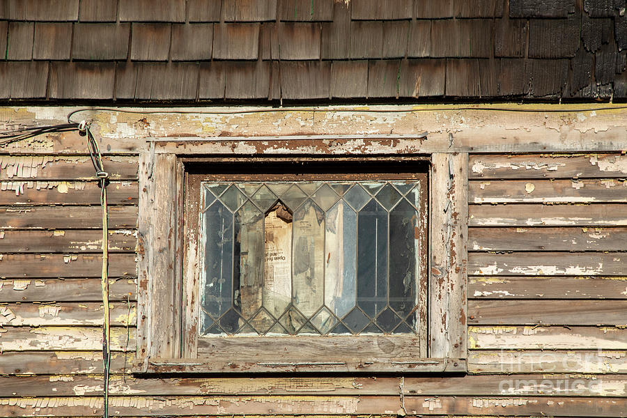 Broken Window Photograph by Jim West