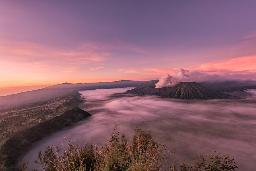 Bromo volcano Indonesia Photograph by Wootthisak Nirongboot