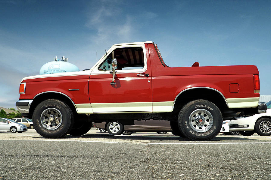 Bronco XLT Pickup Truck Configuration Photograph by Bill Swartwout