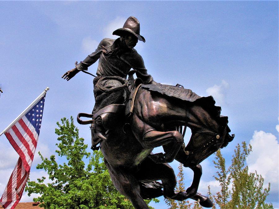 Bronze Bucking Bronc Photograph by John Warness | Fine Art America