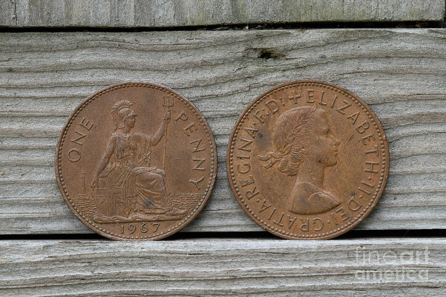 Bronze Penny Photograph