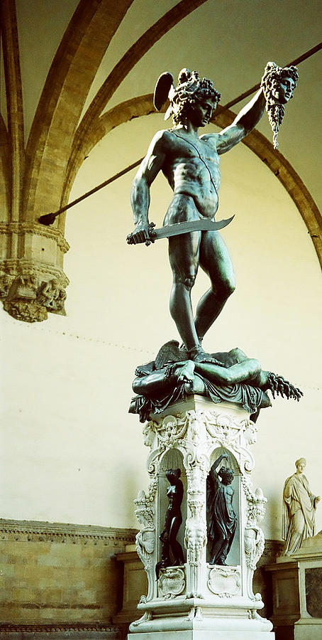 Bronze statue of Perseus Photograph by Crystaltmc