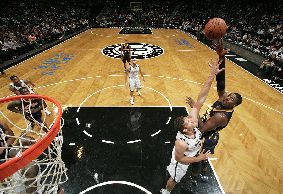 Brook Lopez and Roy Hibbert Photograph by Nathaniel S. Butler Brook Lopez and Roy Hibbert Photograph by Nathaniel S. Butler