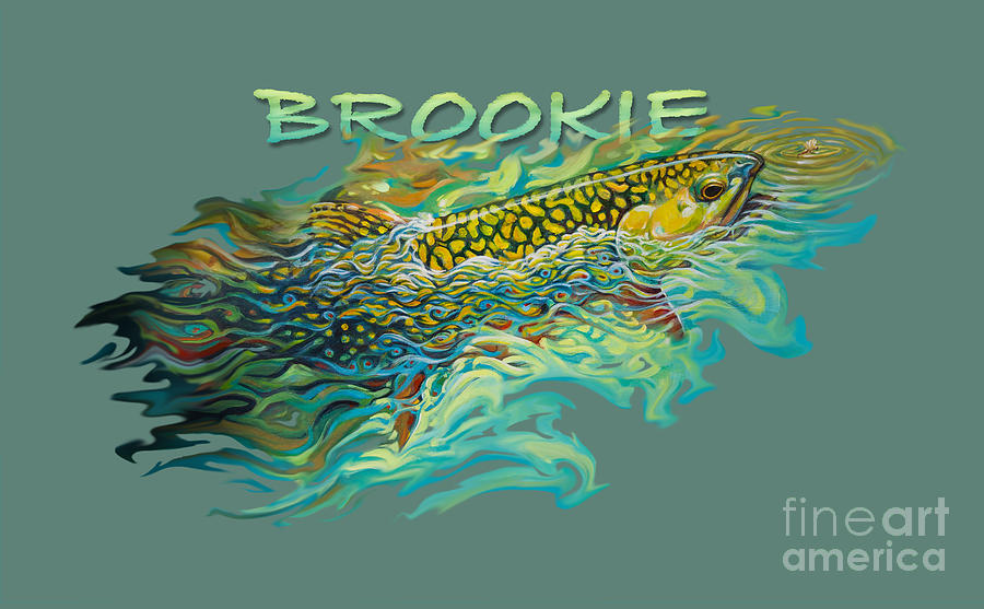 Brookie Flash Edge Painting by Robert Corsetti