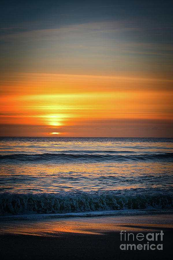 Sunset Photograph - Brookings Beachfront Sunset  by Michele Hancock Photography