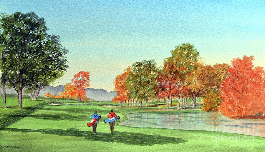 Brookline Country Club Golf Course Hole 13 Painting