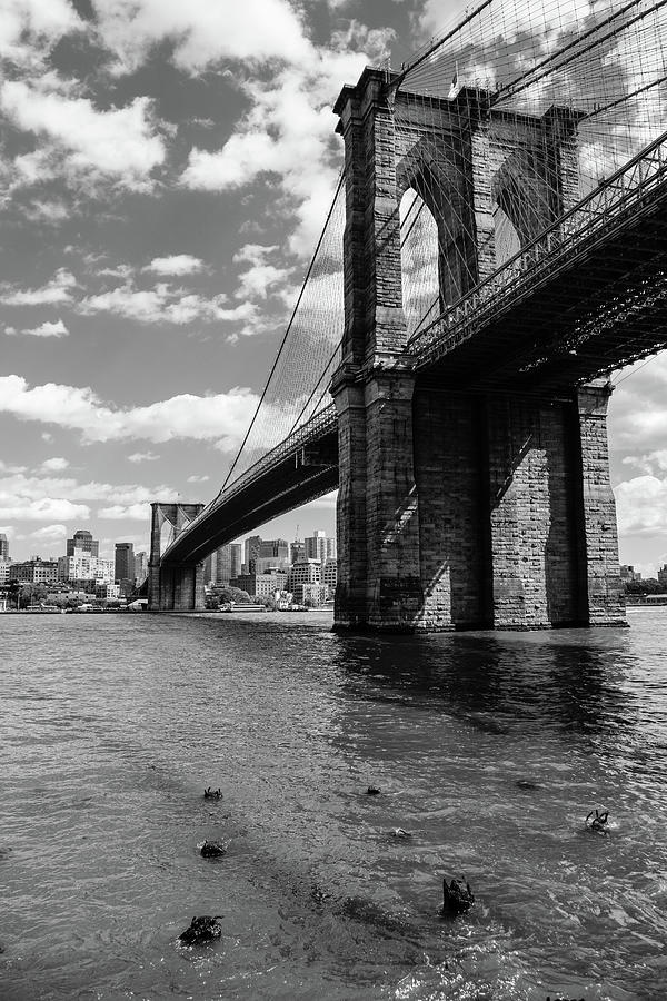 Brooklyn bridge #2 Photograph by Alberto Zanoni
