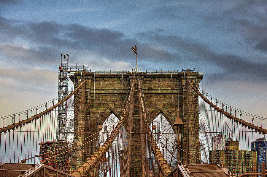 Brooklyn Bridge 2021 Photograph by Steve Gravano