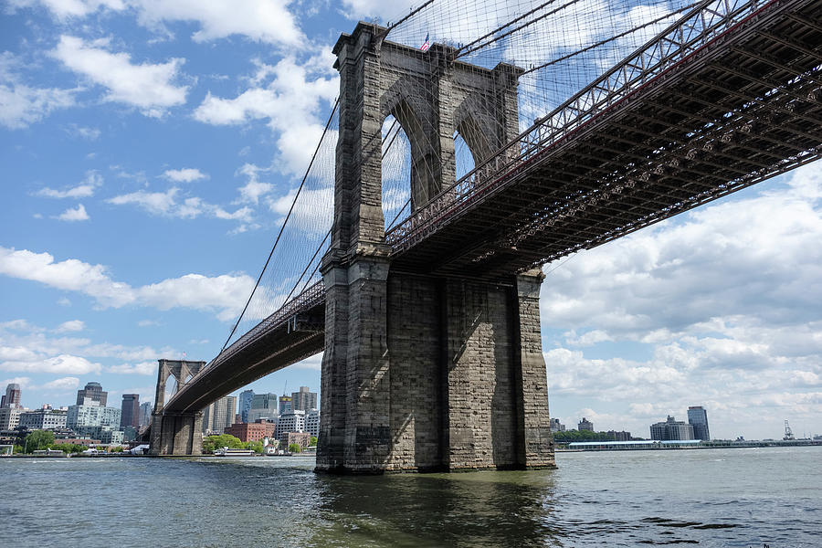 Brooklyn bridge #3 Photograph by Alberto Zanoni