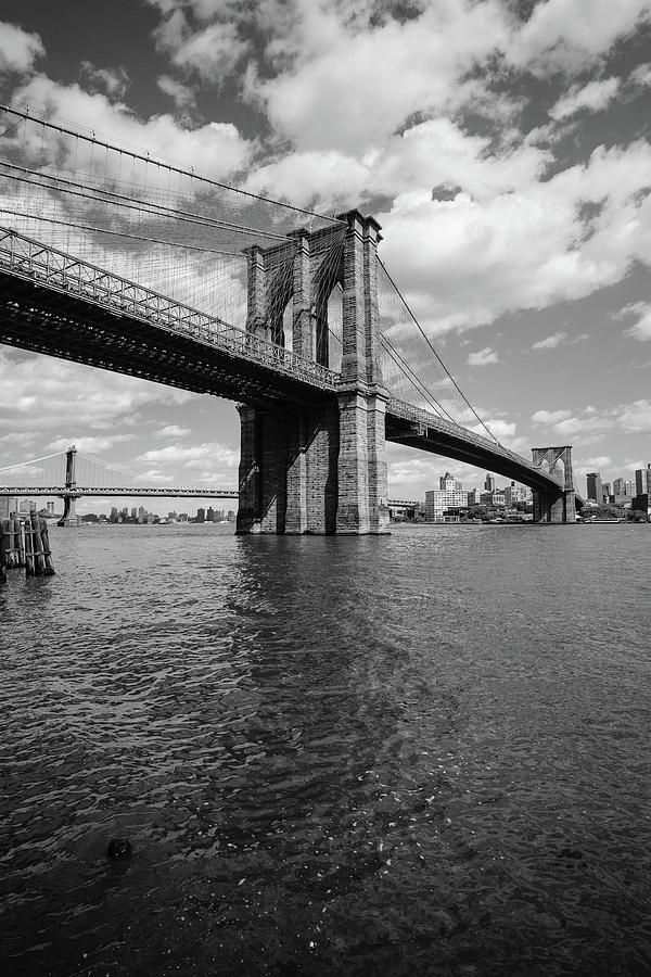 Brooklyn bridge #5 Photograph by Alberto Zanoni