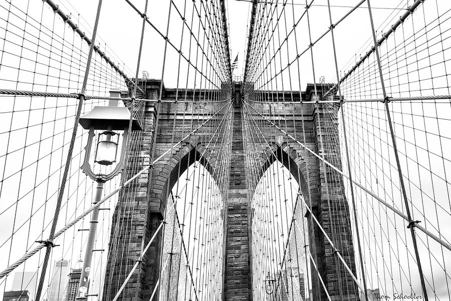 Brooklyn Bridge Architecture Photograph by TS Photo