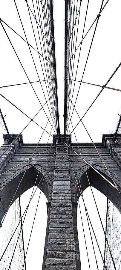 Brooklyn Bridge Photograph by Binka Kirova