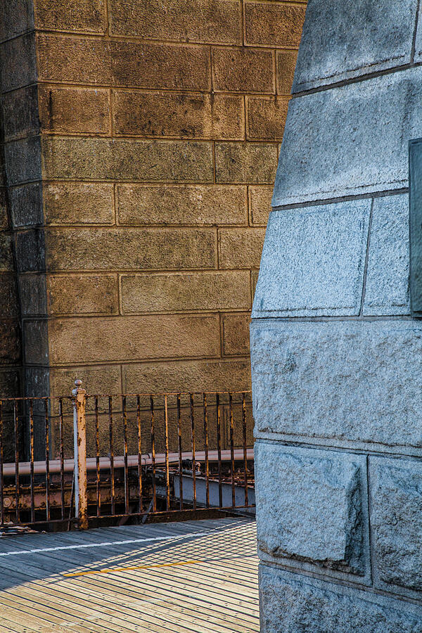 Architecture Photograph - Brooklyn Bridge Detail #2 by David Smith