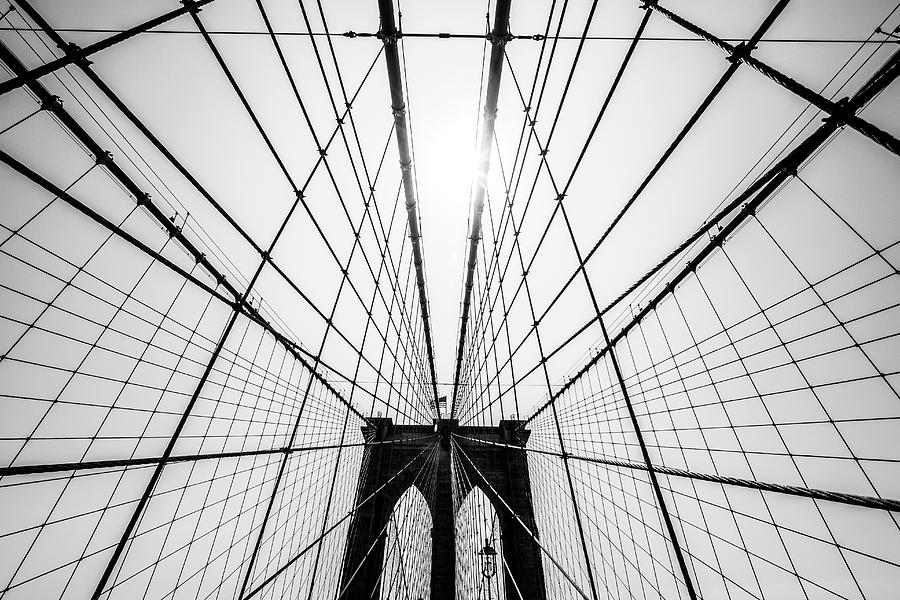 Brooklyn Bridge Four Photograph by John Magyar Photography