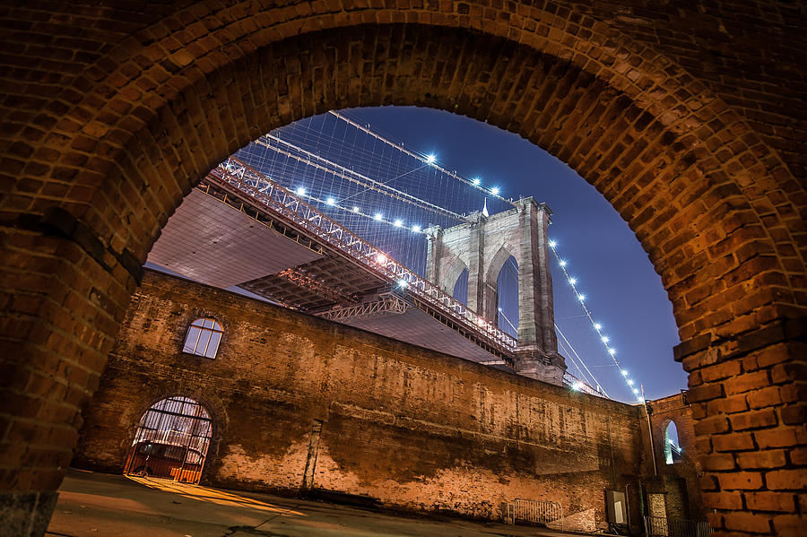 Brooklyn Bridge Photograph by Insight Imaging