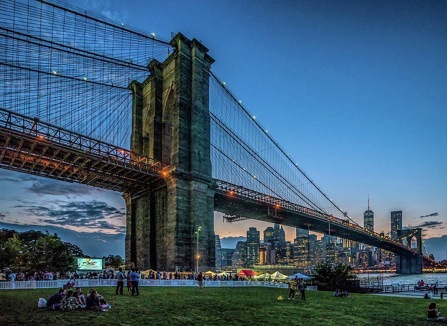 Brooklyn Bridge Photograph by Jeffrey Friedkin