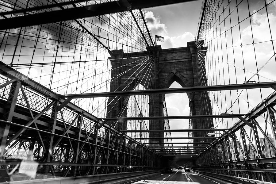 Brooklyn Bridge, New York City Photograph by GCShutter