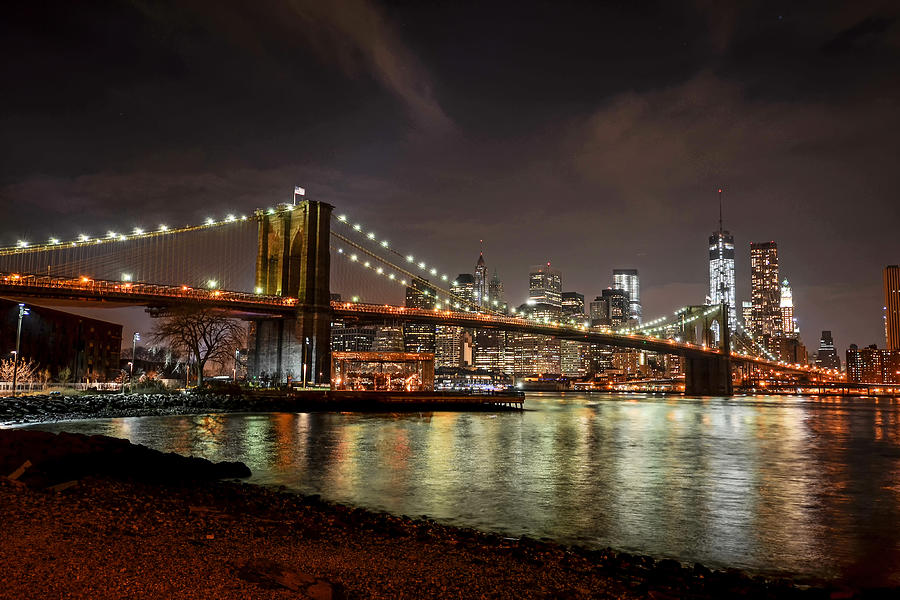 Brooklyn Bridge New York City Photograph by Toby McGuire