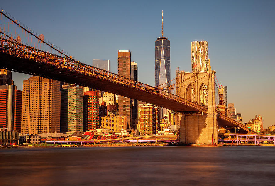 Brooklyn Bridge NYC Photograph by Andrew Soundarajan