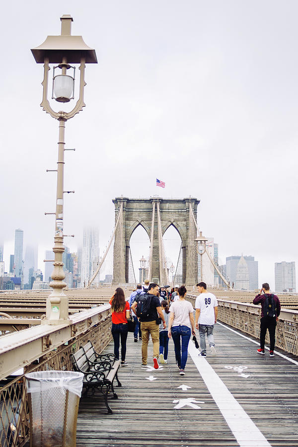 Brooklyn Bridge Photograph by Pati Photography