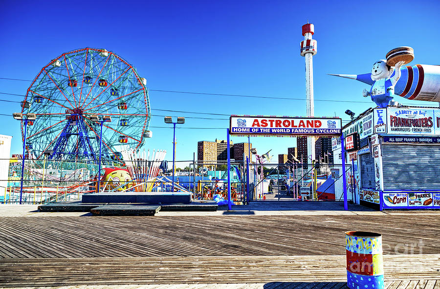 Brooklyn Memories at Astroland Park in Coney Island Photograph by John ...