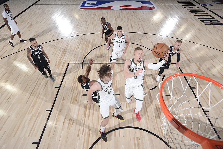Brooklyn Nets v Milwaukee Bucks Photograph by David Dow