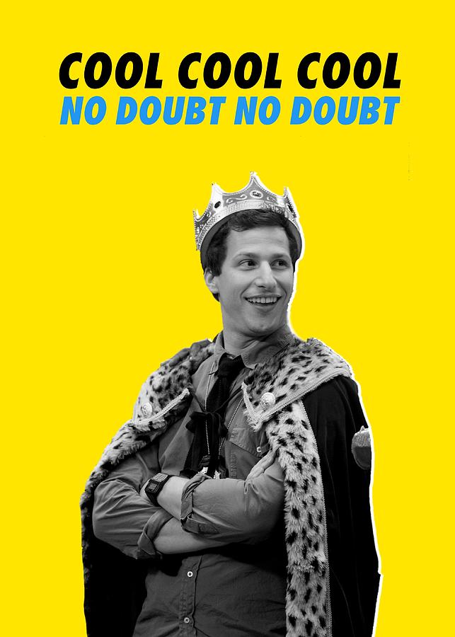 Brooklyn Nine Nine Jake Peralta Digital Art By Pixel Nation