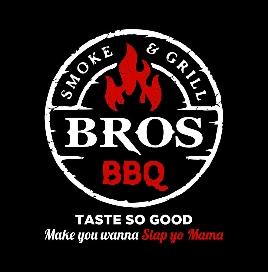 Bros BBQ Taste So Good Digital Art by Maltiben Patel | Fine Art America