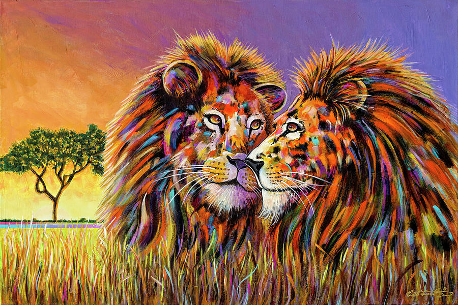 Brothers Painting by Bob Coonts