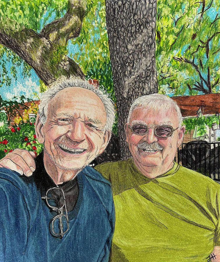 Brothers Painting by Jean Haynes