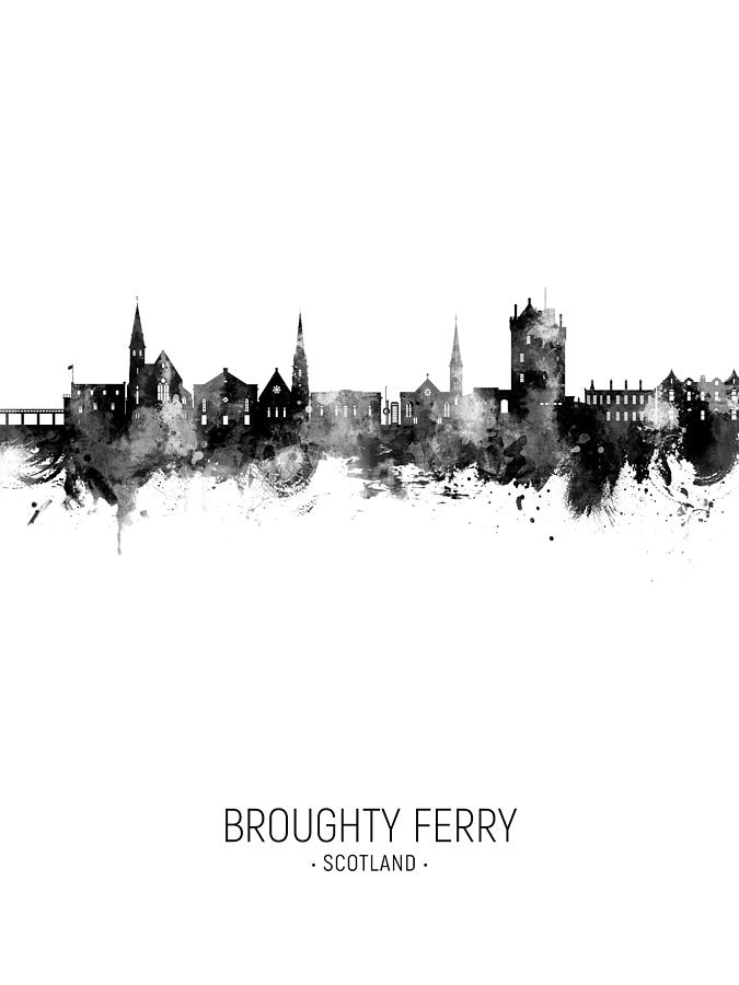 Broughty Ferry Scotland Skyline #16 Digital Art by Michael Tompsett