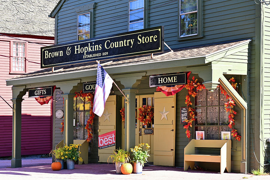 Brown and Hopkins Country Store Photograph by Ben Prepelka