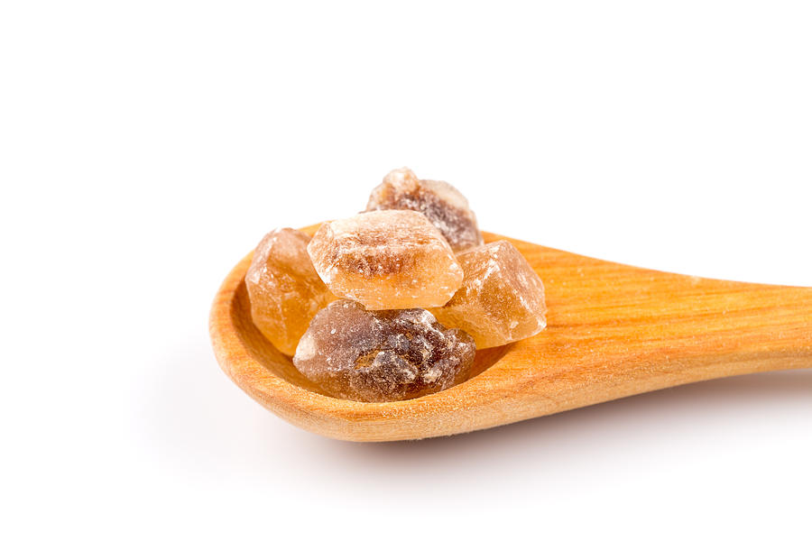 Brown Caramelized Sugar In Spoon Photograph by R.Tsubin
