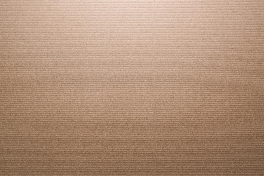 Brown Color Corrugated Cardboard Photograph by MirageC