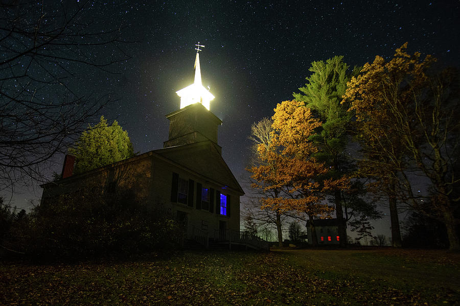 Brownington Church Photograph by Tim Kirchoff