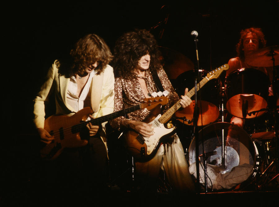 Bruce Hall, Kevin Cronin and Alan Gratzer of REO Speedwagon Photograph ...