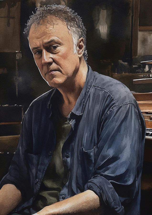 Bruce Hornsby Digital Art by Dieu Vuong Kha - Pixels