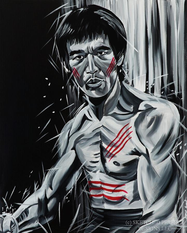Bruce Lee Painting - Bruce Lee by Alfonzo Branch