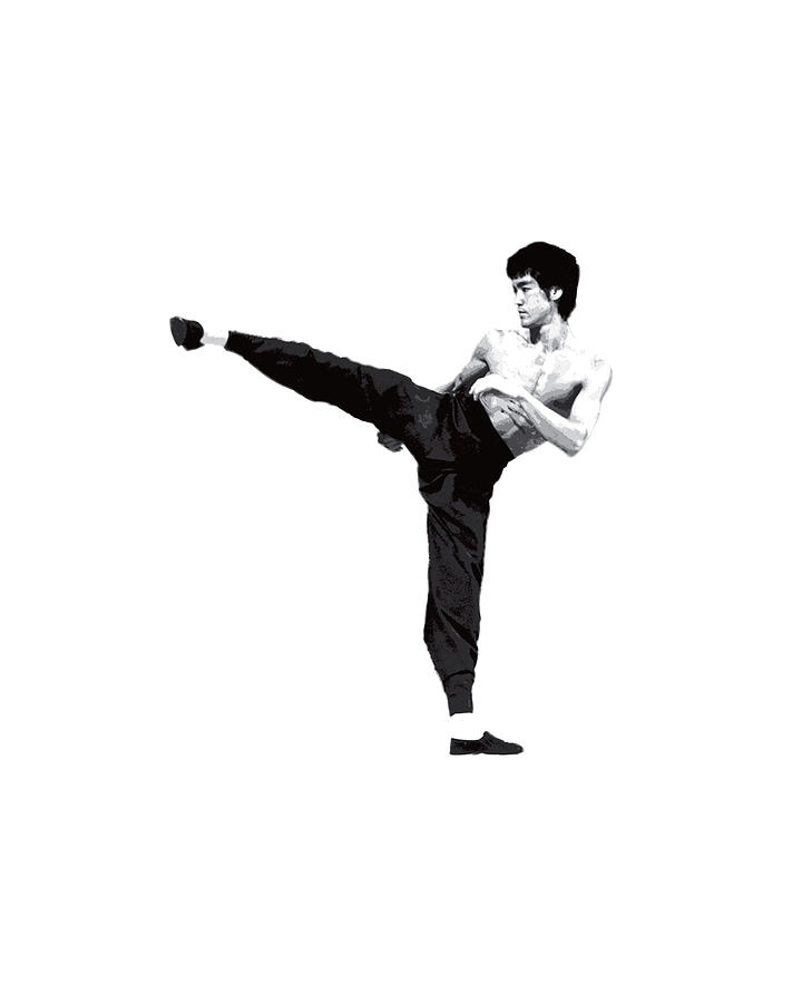 Bruce Lee - Chinese Fighter Digital Art by Jordane Boehm - Fine Art America