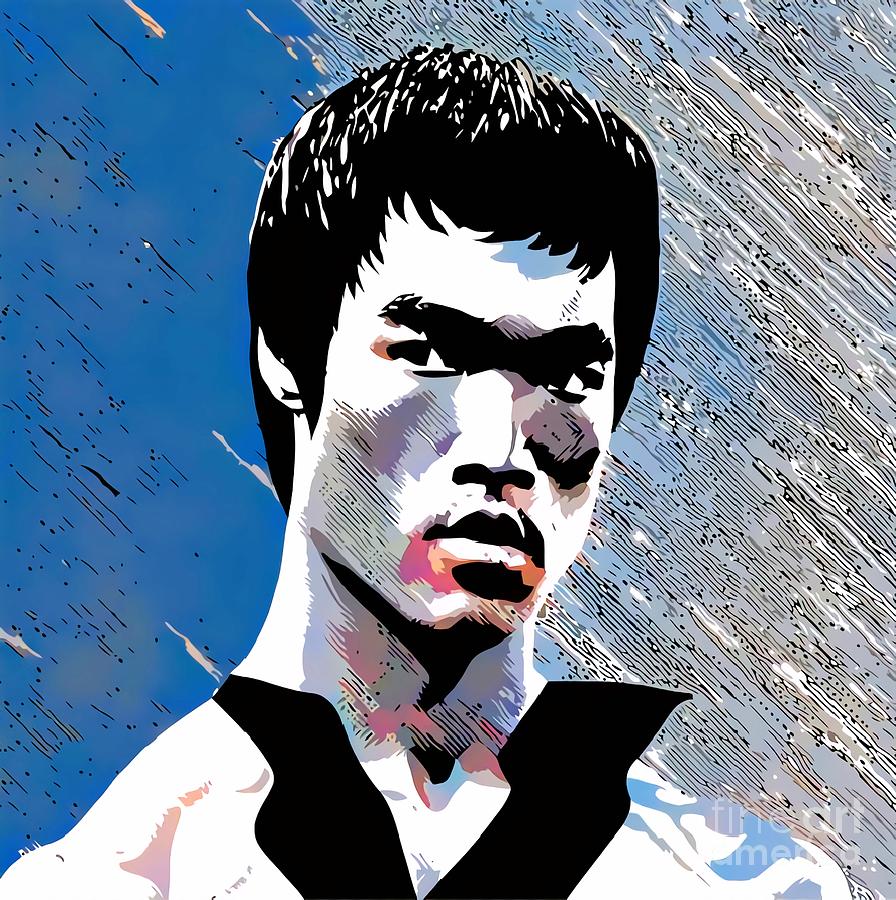 Bruce Lee- Legend Digital Art By John Romig - Fine Art America