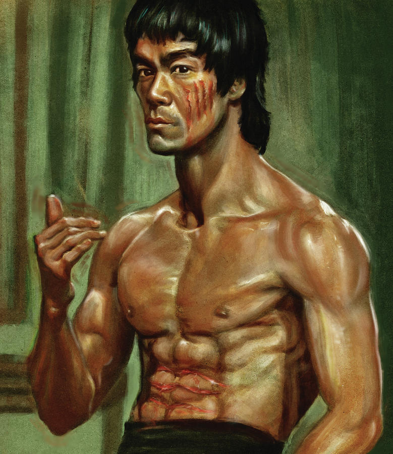 Bruce Lee Painting by Okan Bulbul - Fine Art America