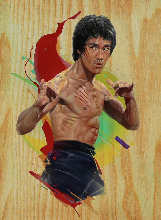 Bruce Lee Power Digital Art by Stanton Will - Fine Art America