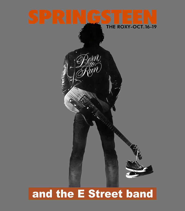 Bruce Springsteen And the E Street band Digital Art by Vanessa Paez ...