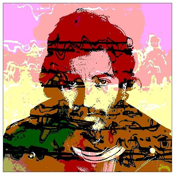 Bruce Springsteen Digital Art By Bob Smerecki - Pixels