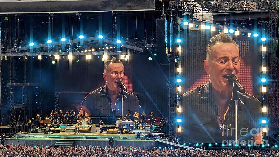 Bruce Springsteen Zurich 2023 1 Photograph by Claudia ZahndPrezioso